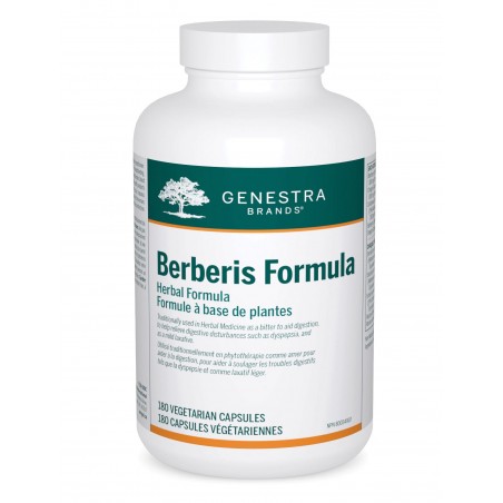 Genestra Formule Berberis 180 Capsules | Prix Imbattables, Offres Quotidiennes | VITASHOP