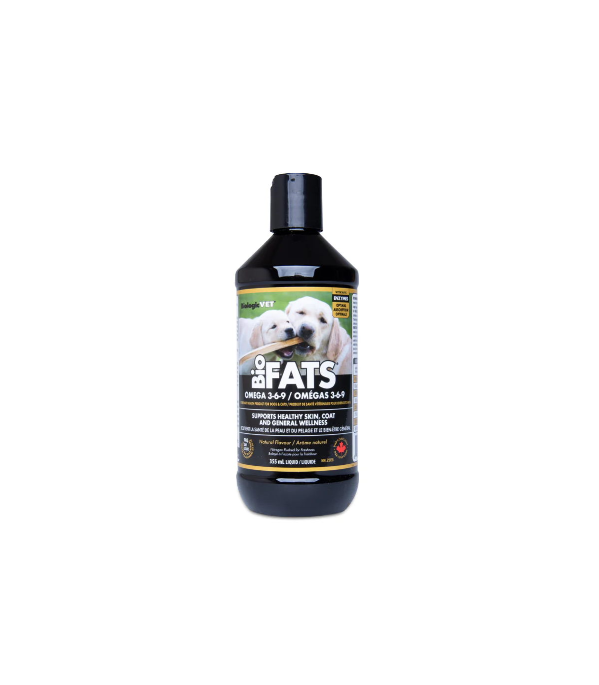 BiologicVET BioFATS Acides Gras Oméga 3-6-9 355 mL | Prix Imbattables, Offres Quotidiennes | VITASHOP