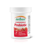 Probiotic Strawberry Yogurt 60 Chewable Tablets | Safest & Easiest Shopping Vitamins Online | VITASHOP