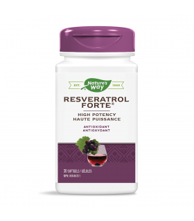 Nature's Way Resveratrol-forte® 175 mg 30 Softgels | Unbeatable Prices, Daily Deals | VITASHOP