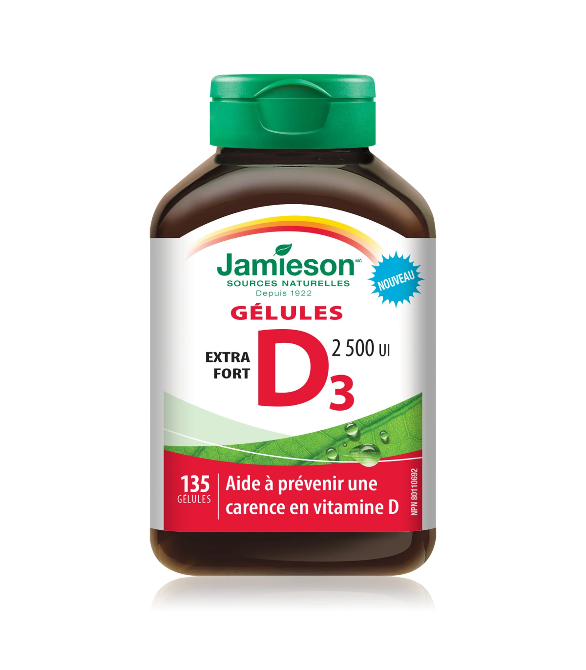 Jamieson Vitamin D3 Ex Strength 2,500 IU Gel 135 Softgels | Unbeatable Prices, Daily Deals | VITASHOP