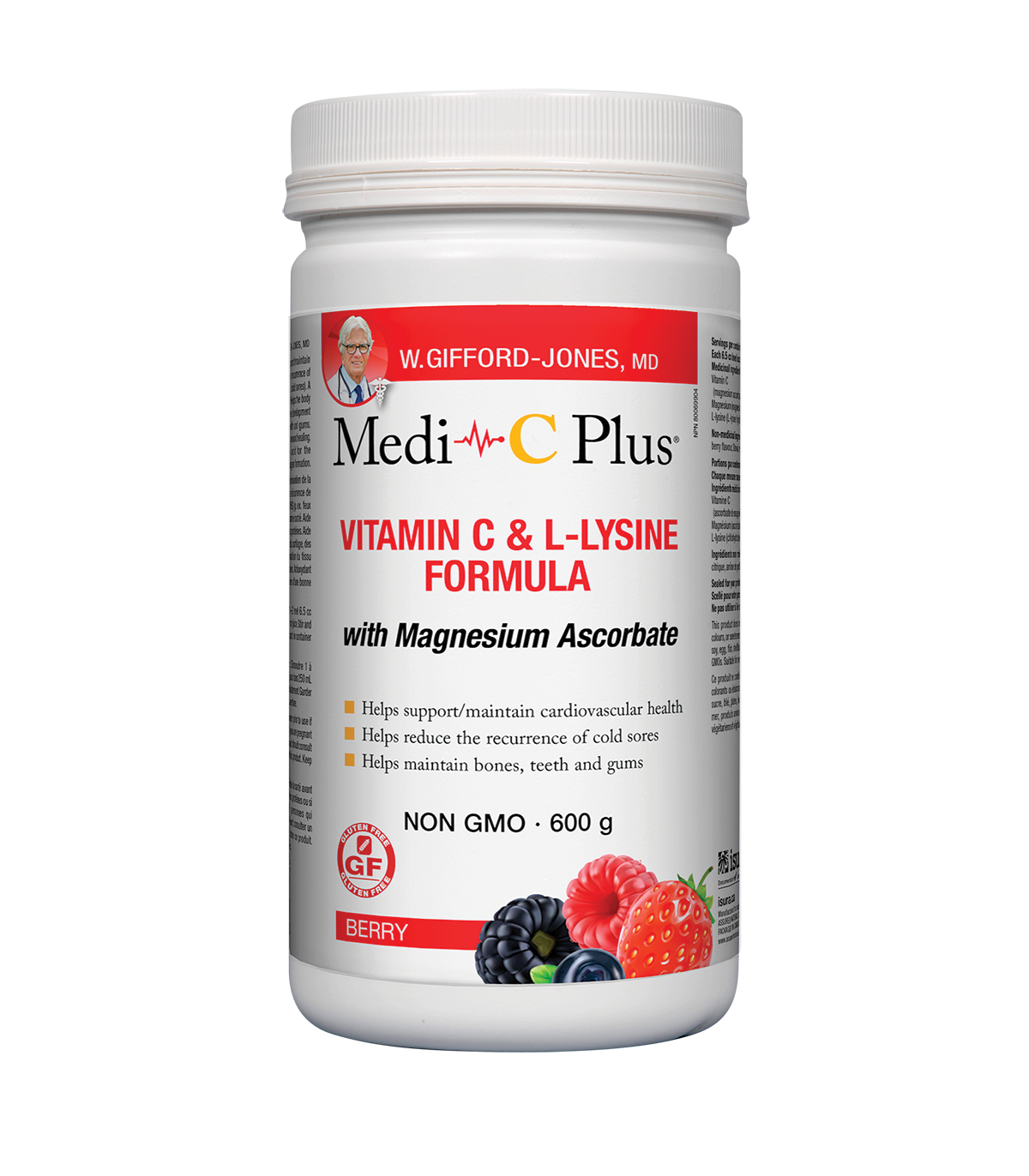 Medi-C Plus Medi-C Plus 베리 및 마그네슘 포함 600g | 파격적인 가격, 데일리 특가 | VITASHOP