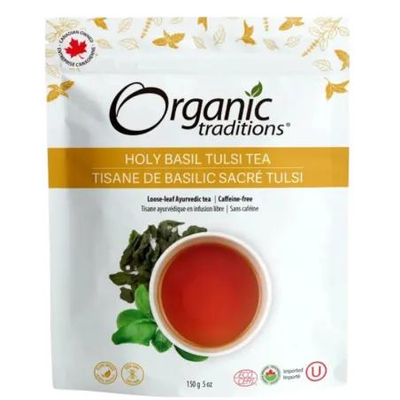 Organic Traditions Holy Basil (Tulsi) Tea Cut 200 g | 每天不同折扣, 全网最低价格 | 种类齐全的保健品店铺 VITASHOP, 只有你想不到, 没有你买不到 !