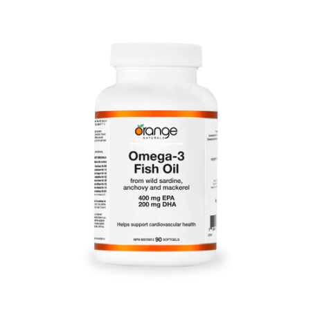 Orange Naturals Omega-3 Fish Oil 400 200 mg 90 Softgels | Unbeatable Prices, Daily Deals | VITASHOP
