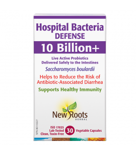 New Roots Hospital Bacteria Defense 10 Billion+ 30 Vegi Capsules | Unbeatable Prices, Daily Deals | VITASHOP