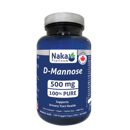 Naka Platinum D Mannose 120 Vegi Capsules | Unbeatable Prices, Daily Deals | VITASHOP