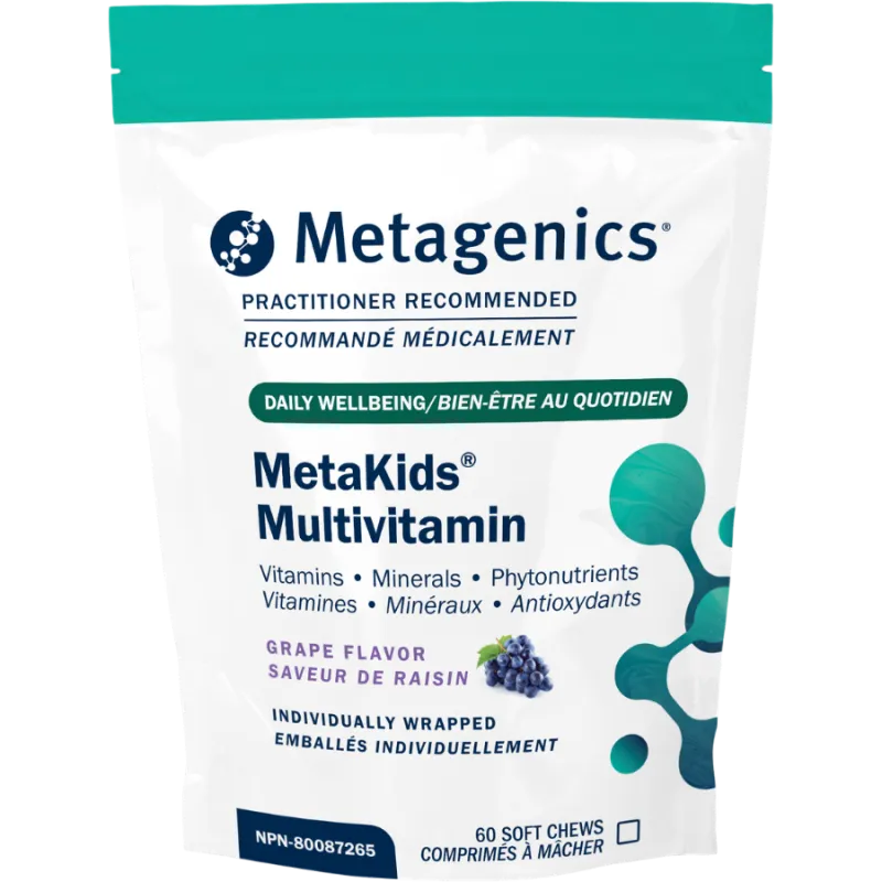 Metagenics MetaKids Multivitamin 60 Soft Chews | Unbeatable Prices, Daily Deals | VITASHOP