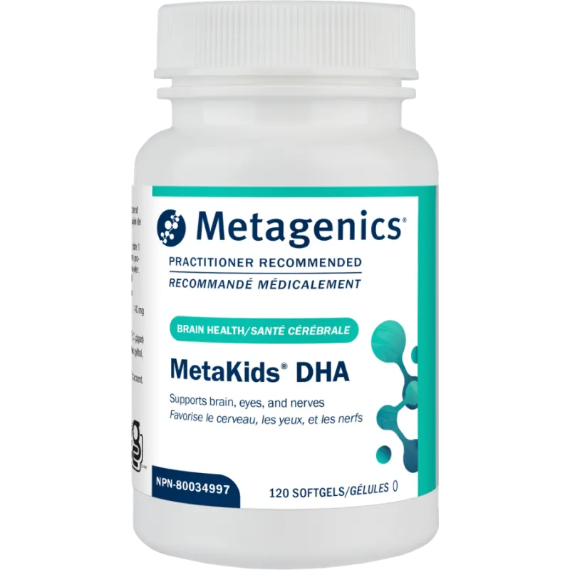 Metagenics MetaKids DHA 120 Gélules Molles | Prix imbattables, Offres quotidiennes | VITASHOP