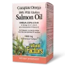 Natural Factors 내추럴 팩터스 OmegaFactors Complete Omega 100% 야생 알래스카 연어 오일 1300 mg, 90 Enteripure 소프트젤 | 매일 업데이트되는 특가 상품 | VITASHOP