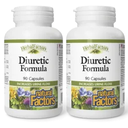 Natural Factors 내추럴 팩터스 HerbalFactors 이뇨 포뮬러, 90 캡슐 | 매일 업데이트되는 특가 상품 | VITASHOP