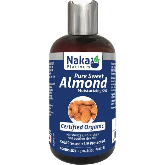 Naka Platinum Almond Moisturizing Oil 270 mL | Unbeatable Prices, Daily Deals | VITASHOP