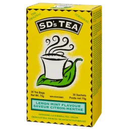SD's Tea 플래티넘 내추럴스 SD's Tea ® 레몬 30티백 | 매일 업데이트되는 특가 상품 | VITASHOP