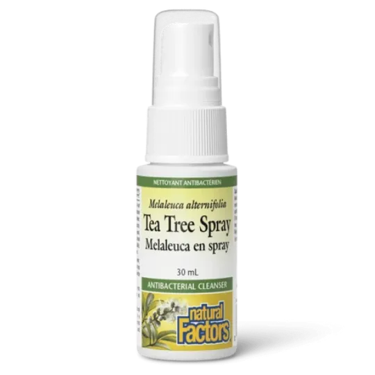 Natural Factors Tea Tree Spray, 30 mL | 每天不同折扣, 全网最低价格 | 种类齐全的保健品店铺 VITASHOP, 只有你想不到, 没有你买不到 !