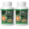Natural Factors [2 for Deal] 내추럴 팩터스 DGL 디글리시리진화 감초 뿌리, 90 츄어블 정제 | 매일 업데이트되는 특가 상품 | VITASHOP