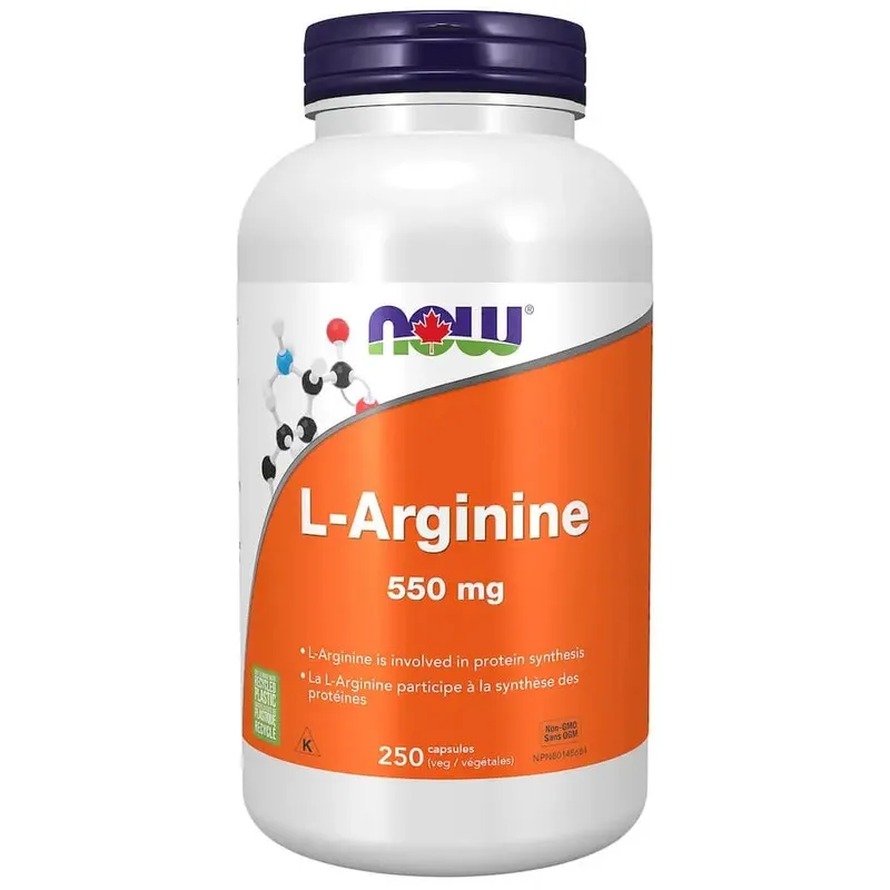 L-Arginine 500 mg, 250 Capsules | Safest & Easiest Shopping Vitamins Online | VITASHOP