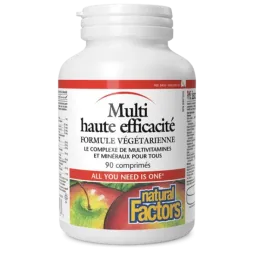 Natural Factors Hi Potency Multi Vegetarian Formula, 90 Tablets | 每天不同折扣, 全网最低价格 | 种类齐全的保健品店铺 VITASHOP, 只有你想不到, 没有你买不到 !