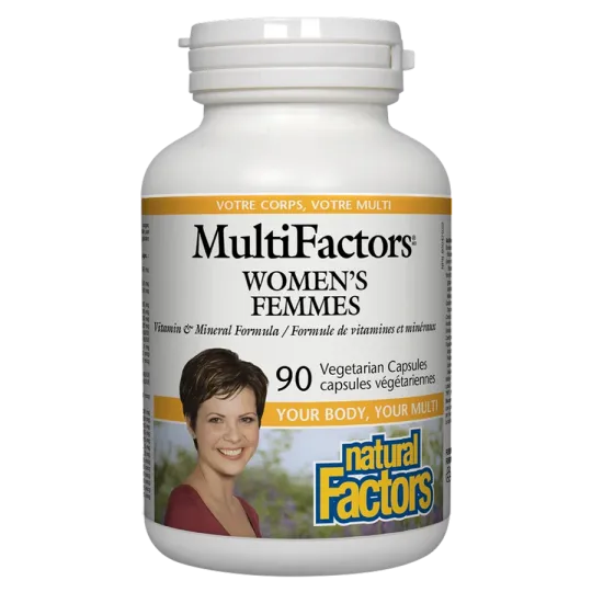 Women’s MultiFactors, 90 capsules végétariennes | Safest & Easiest Shopping Vitamins Online | VITASHOP