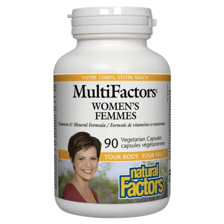 Women’s MultiFactors, 90 capsules végétariennes | Safest & Easiest Shopping Vitamins Online | VITASHOP