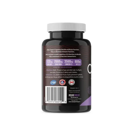 AQUAOMEGA AquaOmega 1:5 High DHA 120 Softgels | Unbeatable Prices, Daily Deals | VITASHOP
