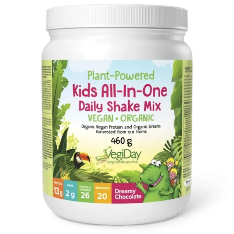 Natural Factors Kids All-In-One Daily Shake Mix Dreamy Chocolate 460 g | 每天不同折扣, 全网最低价格 | 种类齐全的保健品店铺 VITASHOP, 只有你想不到, 没有你买不到 !