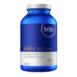 SISU 시수 Ester-C 600 mg, 240 식물성 캡슐 | 매일 업데이트되는 특가 상품 | VITASHOP