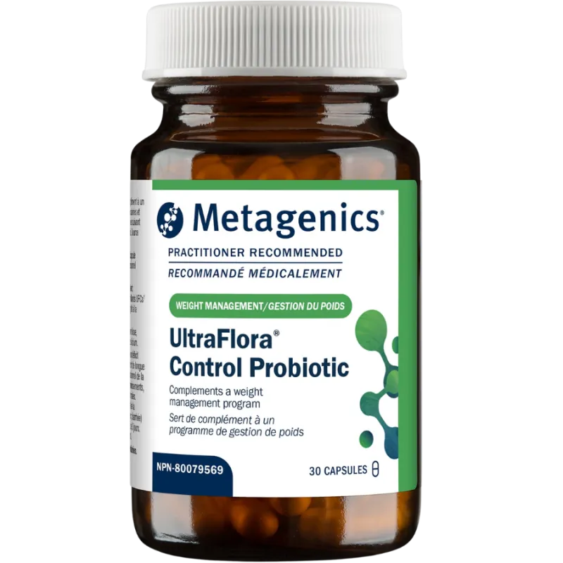 Metagenics UltraFlora Control 益生菌胶囊 30粒 | 超值价格，每日优惠 | VITASHOP