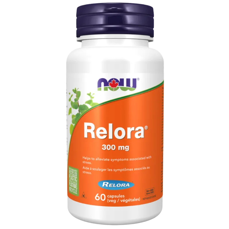NOW Foods Relora 300 mg, 60 Capsules | Unbeatable Prices, Daily Deals | VITASHOP