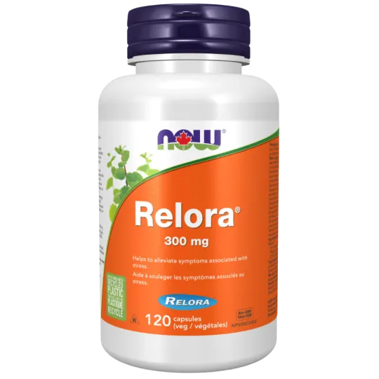 NOW Foods Relora 300 mg, 120 Capsules | Unbeatable Prices, Daily Deals | VITASHOP