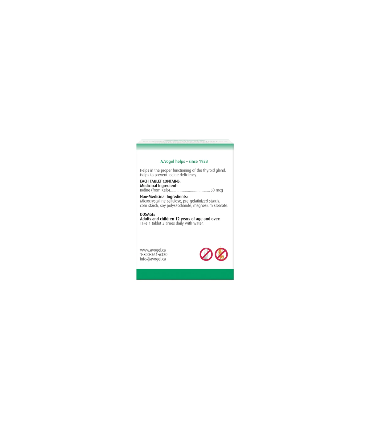 A. Vogel Thyroïd Support 150 Tablets | Unbeatable Prices, Daily Deals | VITASHOP