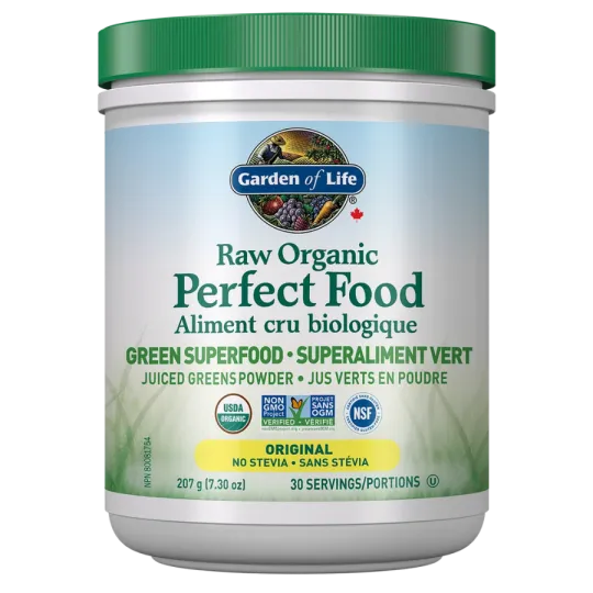 RAW Organic Perfect Food, Original 207 g | Safest & Easiest Shopping Vitamins Online | VITASHOP