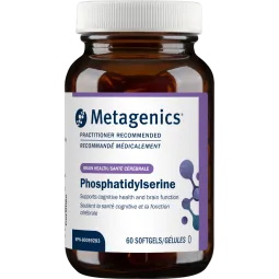 Metagenics Phosphatidylsérine 60 Gélules Molles | Prix imbattables, offres quotidiennes | VITASHOP