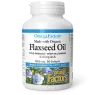 Natural Factors 내추럴 팩터스 OmegaFactors 인증 유기농 아마씨 오일 1000 mg, 90 소프트젤 | 매일 업데이트되는 특가 상품 | VITASHOP