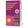 BioCoenzymated Pyridoxal 5 phosphate B6 50 mg, 30 Capsules Végétariennes | Safest & Easiest Shopping Vitamins Online | VITASHOP
