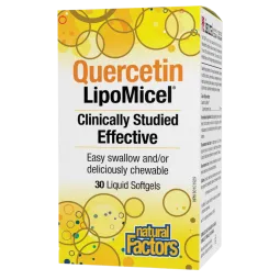 Quercétine LipoMicel Matrix 250 mg | Safest & Easiest Shopping Vitamins Online | VITASHOP
