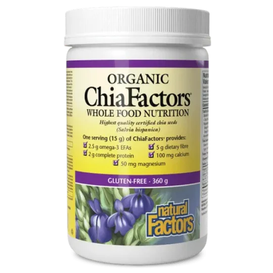 Natural Factors 내추럴 팩터스 유기농 ChiaFactors, 360g | 매일 업데이트되는 특가 상품 | VITASHOP