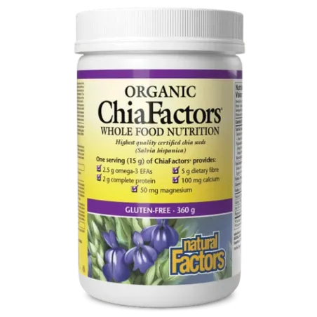 ChiaFactors biologiques, 360 g | Safest & Easiest Shopping Vitamins Online | VITASHOP