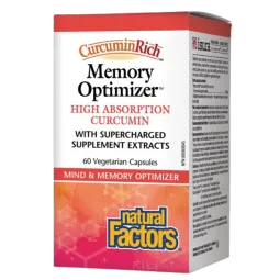 CurcuminRich Memory Optimizer, 60 capsules végétariennes | Safest & Easiest Shopping Vitamins Online | VITASHOP