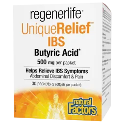 Natural Factors Unique Relief IBS Butyric Acid 500 mg