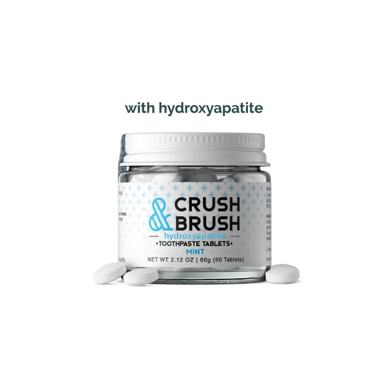 Crush & Brush à l’hydroxyapatite MENTHE 60 g | Prix imbattables, offres quotidiennes | VITASHOP