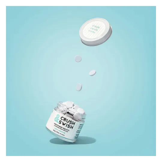 Crush & Swish MINT MOUTHWASH 50g | Unbeatable Prices, Daily Deals | VITASHOP