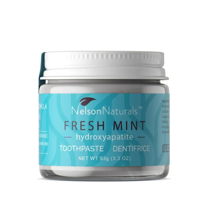 Nelson Naturals Fresh Mint with Hydroxyapatite 93 g | Unbeatable Prices, Daily Deals | VITASHOP