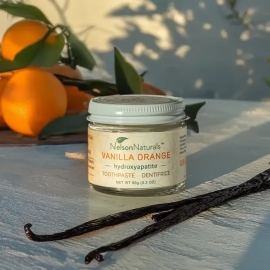 Nelson Naturals Vanilla Orange with Hydroxyapatite 93 g | Unbeatable Prices, Daily Deals | VITASHOP