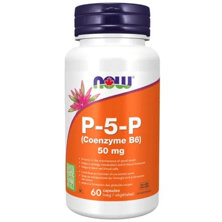 NOW Foods P-5-P Coenzyme-B6 50 mg, 60 Veg Capsules | 每天不同折扣, 全网最低价格 | 种类齐全的保健品店铺 VITASHOP, 只有你想不到, 没有你买不到 !