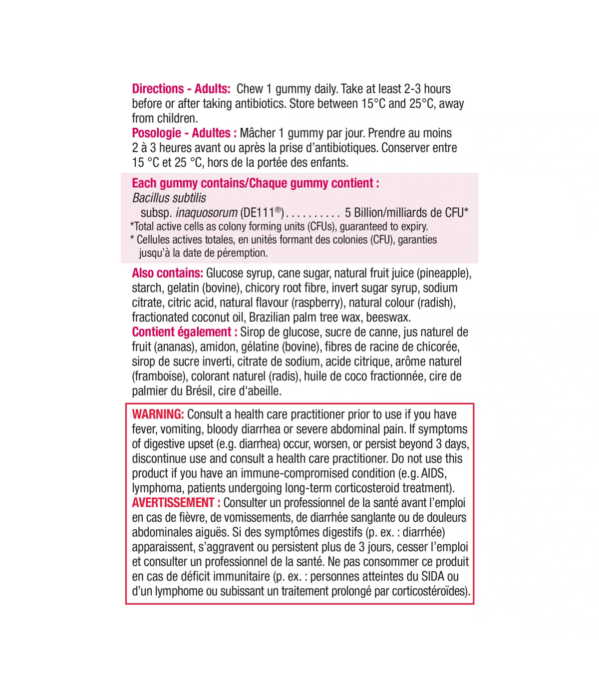 Extra Strength Probiotic 30 Gummies | Safest & Easiest Shopping Vitamins Online | VITASHOP