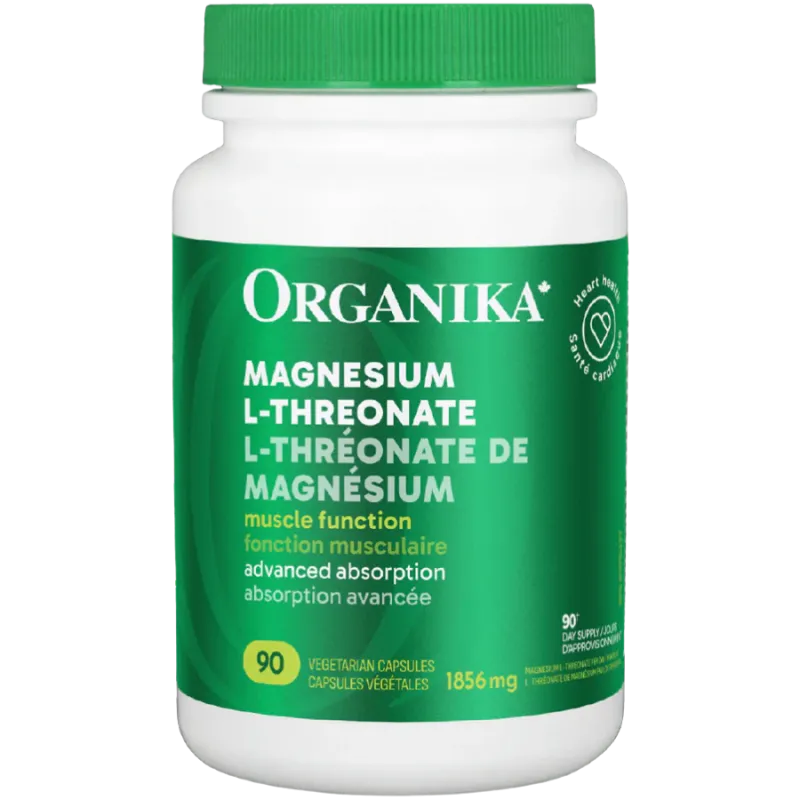 Organika Magnesium L-Threonate 90 V. Capsules | Unbeatable Prices, Daily Deals | VITASHOP