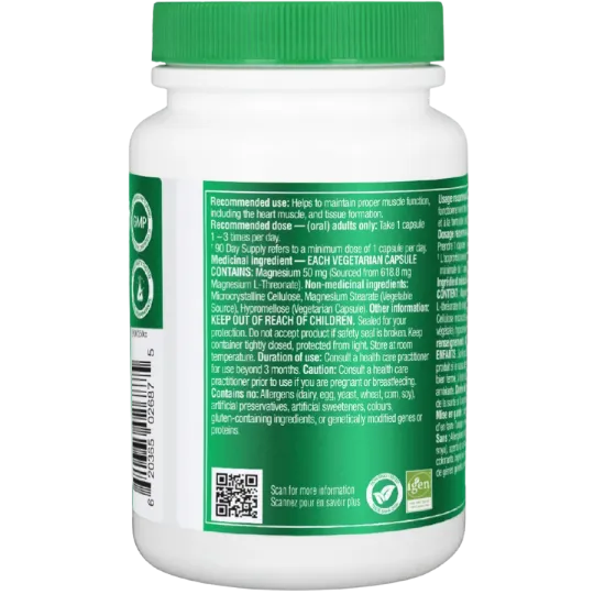 Organika Magnesium L-Threonate 90 V. Capsules | Unbeatable Prices, Daily Deals | VITASHOP