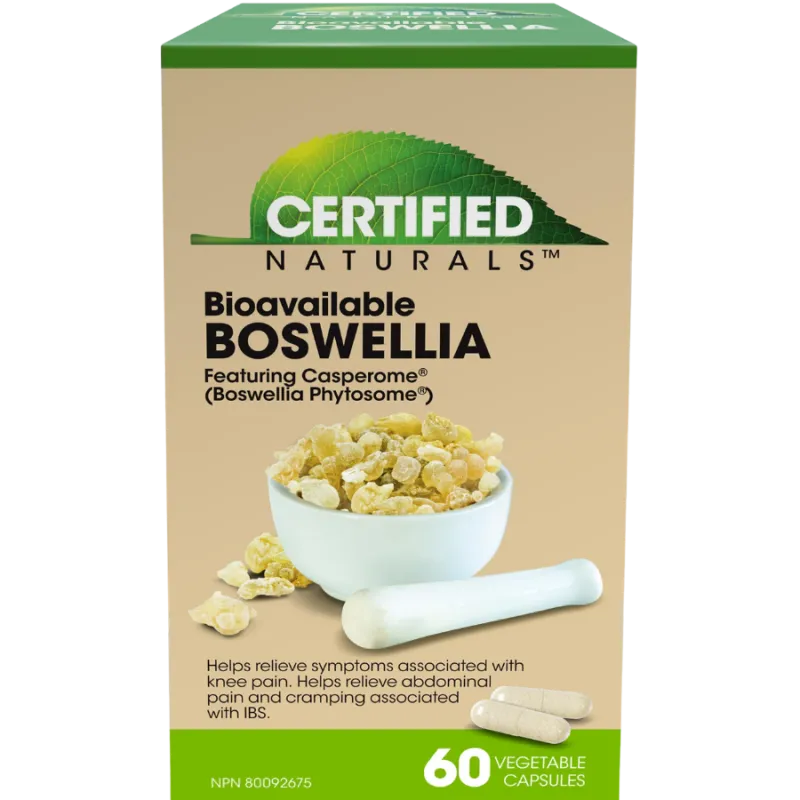 Certified Naturals Boswellia 60 Vegi Capsules | 每天不同折扣, 全网最低价格 | 种类齐全的保健品店铺 VITASHOP, 只有你想不到, 没有你买不到 !