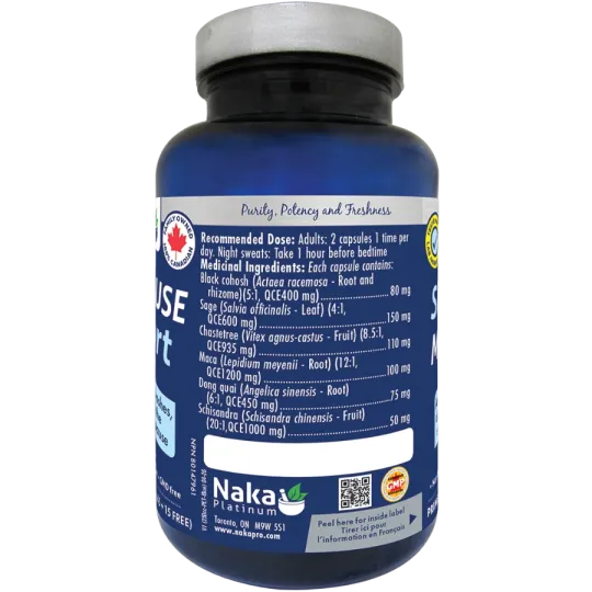 Naka Platinum Menopause Support 60 Vegetarian Capsules | Unbeatable Prices, Daily Deals | VITASHOP