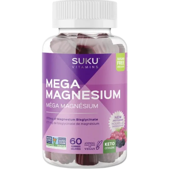SUKU VITAMINS 메가 마그네슘 60 구미 | 매일 업데이트되는 특가 상품 | VITASHOP