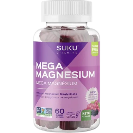 SUKU VITAMINS 메가 마그네슘 60 구미 | 매일 업데이트되는 특가 상품 | VITASHOP